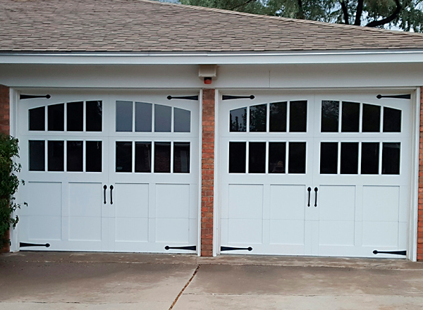 Albuquerque double custom garage doors install