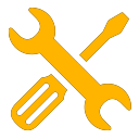 repair icon yellow