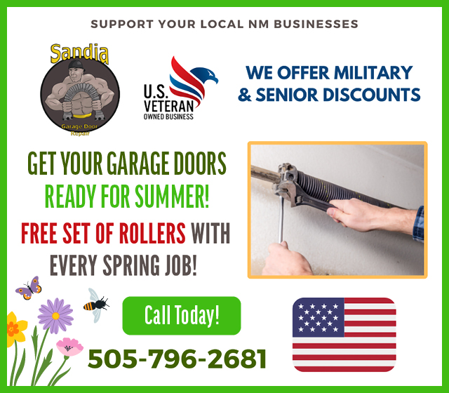 SandiaGarage_SeasonalGraphic Spring seasonal promo